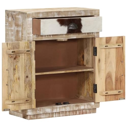 LLEZKBR Schränke & Aufbewahrung-Buffets & Sideboards-Sideboard 60x30x75cm Massivholz Mangoholz LLEZKBR Schränke & Aufbewahrung-Buffets & Sideboards-Sideboard 60x30x75cm Massivholz Mangoholz von LLEZKBR