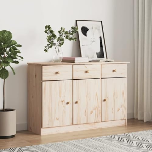 LLEZKBR Schränke & Aufbewahrung-Buffets & Sideboards-Sideboard ALTA 112x35x73cm Massivholz Kiefer von LLEZKBR
