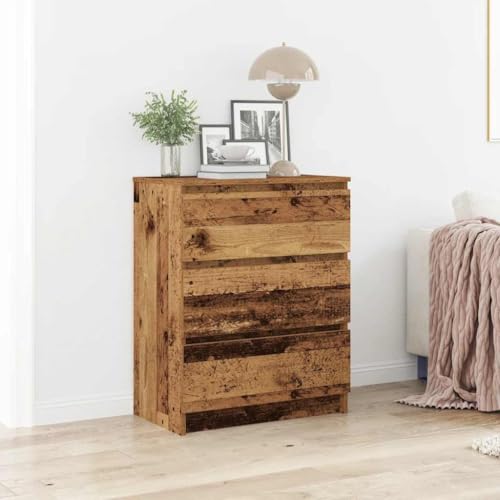 LLEZKBR Schränke & Aufbewahrung-Buffets & Sideboards Sideboard Old Wood 60x35x76cm Holzwerkstoff LLEZKBR Schränke & Aufbewahrung-Buffets & Sideboards Sideboard Old Wood 60x35x76cm Holzwerkstoff von LLEZKBR