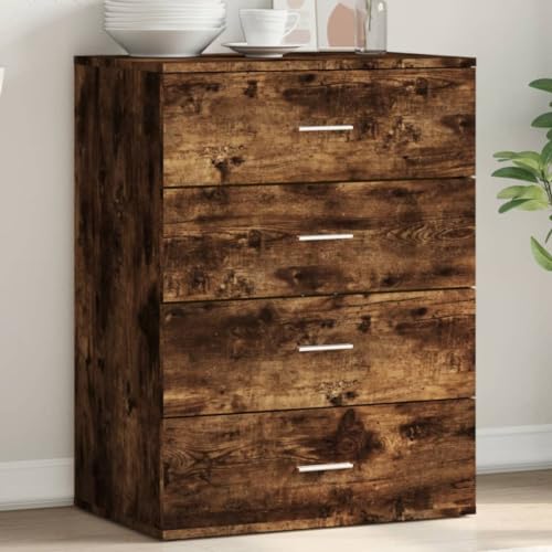 LLEZKBR Schränke & Aufbewahrung-Buffets & Sideboards Sideboard Räuchereiche 60x39x80cm Holzwerkstoff LLEZKBR Schränke & Aufbewahrung-Buffets & Sideboards Sideboard Räuchereiche 60x39x80cm Holzwerkstoff von LLEZKBR