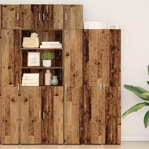 LLEZKBR Schränke & Aufbewahrung-Buffets & Sideboards-Slim Aufbewahrungsschrank Altes Holz 30 x 42,5 x 225 cm LLEZKBR Schränke & Aufbewahrung-Buffets & Sideboards-Slim Aufbewahrungsschrank Altes Holz 30 x 42,5 x 225 cm von LLEZKBR