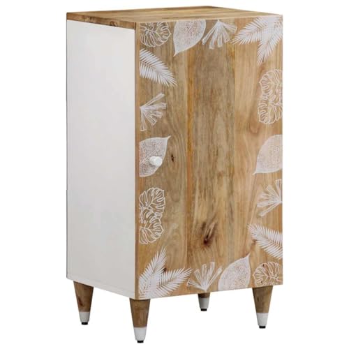 LLEZKBR Schränke & Aufbewahrung-Media Aufbewahrungsschränke & Regale Sideboard 40x33.5x75cm Massivholz Mango LLEZKBR Schränke & Aufbewahrung-Media Aufbewahrungsschränke & Regale Sideboard 40x33.5x75cm Massivholz Mango von LLEZKBR
