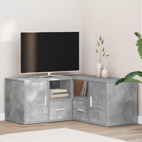 LLEZKBR Schränke & Aufbewahrung- Schränke & Aufbewahrungs-Eckschrank, Betongrau, 160 x 40 x 45 cm, Holzwerkstoff LLEZKBR Schränke & Aufbewahrung- Schränke & Aufbewahrungs-Eckschrank, Betongrau, 160 x 40 x 45 cm, Holzwerkstoff von LLEZKBR