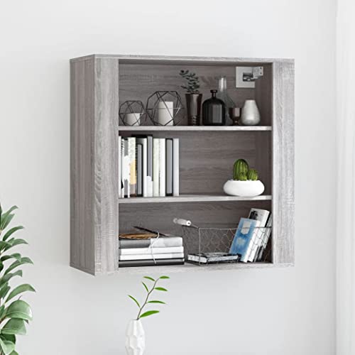 LLEZKBR Schränke & Aufbewahrungs-Hängeschrank Grau Sonoma 80x33x80 cm Holzwerkstoff LLEZKBR Schränke & Aufbewahrungs-Hängeschrank Grau Sonoma 80x33x80 cm Holzwerkstoff von LLEZKBR