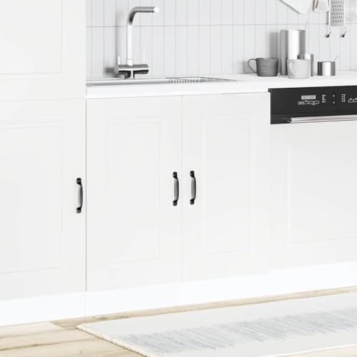 LLEZKBR Schränke & Aufbewahrungsküchenschränke Waschbeckenunterschrank Kalmar Weiß 80x46x81,5 cm Holzwerkstoff LLEZKBR Schränke & Aufbewahrungsküchenschränke Waschbeckenunterschrank Kalmar Weiß 80x46x81,5 cm Holzwerkstoff von LLEZKBR