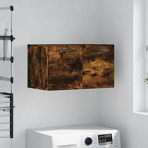 LLEZKBR Schränke & Aufbewahrungsschränke & Schließfächer, Wandschrank, Räuchereiche, 60 x 36,5 x 35 cm, Holzwerkstoff LLEZKBR Schränke & Aufbewahrungsschränke & Schließfächer, Wandschrank, Räuchereiche, 60 x 36,5 x 35 cm, Holzwerkstoff von LLEZKBR