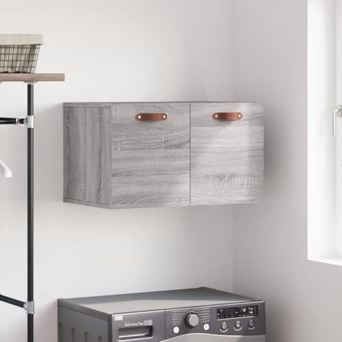 LLEZKBR Schränke & Aufbewahrungsschränke & Schließfächer - Hängeschrank Grau Sonoma 60x36,5x35 cm Holzwerkstoff LLEZKBR Schränke & Aufbewahrungsschränke & Schließfächer - Hängeschrank Grau Sonoma 60x36,5x35 cm Holzwerkstoff von LLEZKBR