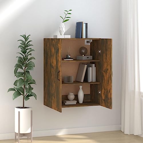 LLEZKBR Schränke & Aufbewahrungsschränke & Schließfächer Hängeschrank Räuchereiche 69,5x34x90 cm Holzwerkstoff LLEZKBR Schränke & Aufbewahrungsschränke & Schließfächer Hängeschrank Räuchereiche 69,5x34x90 cm Holzwerkstoff von LLEZKBR