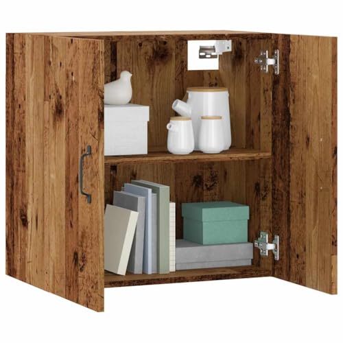 LLEZKBR Schränke & Aufbewahrungsschränke & Schließfächer Wandschrank Altes Holz 60x31x60 cm Holzwerkstoff LLEZKBR Schränke & Aufbewahrungsschränke & Schließfächer Wandschrank Altes Holz 60x31x60 cm Holzwerkstoff von LLEZKBR