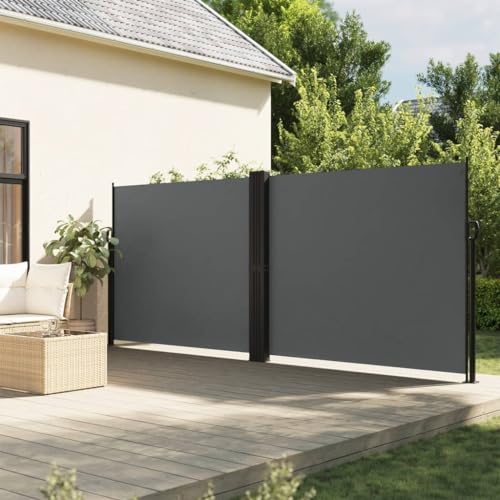 LLEZKBR Seitenmarkise versenkbar anthrazit 160x600cm LLEZKBR Seitenmarkise versenkbar anthrazit 160x600cm von LLEZKBR