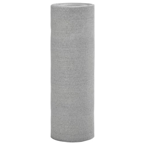 LLEZKBR Sichtschutznetz hellgrau 1x25m HDPE 150g/m² von LLEZKBR