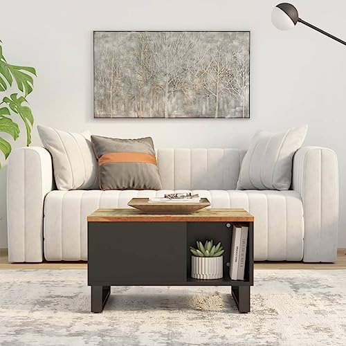 LLEZKBR Tables-Accent Tables-Coffee Tables-Coffee Table 60x50x35cm Massivholz Reclaimed LLEZKBR Tables-Accent Tables-Coffee Tables-Coffee Table 60x50x35cm Massivholz Reclaimed von LLEZKBR