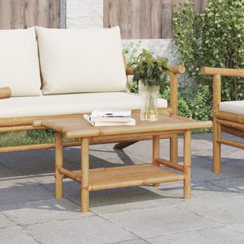 LLEZKBR Tables-Accent Tables-Coffee Tables-Coffee Table 70x40x35cm Bamboo LLEZKBR Tables-Accent Tables-Coffee Tables-Coffee Table 70x40x35cm Bamboo von LLEZKBR