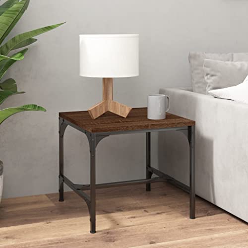 LLEZKBR Tables-Accent Tables-Coffee Tables-Coffee Table Brown Oak 50x50x35cm Holzwerkstoff LLEZKBR Tables-Accent Tables-Coffee Tables-Coffee Table Brown Oak 50x50x35cm Holzwerkstoff von LLEZKBR