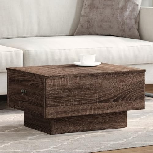 LLEZKBR Tables-Accent Tables-Coffee Tables-Coffee Table Brown Oak 60x45x31cm Holzwerkstoff LLEZKBR Tables-Accent Tables-Coffee Tables-Coffee Table Brown Oak 60x45x31cm Holzwerkstoff von LLEZKBR