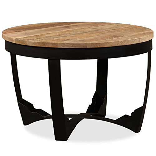 LLEZKBR Tables-Accent Tables-Coffee Tables-Coffee Table Solid Rough Mango Wood 60x40cm LLEZKBR Tables-Accent Tables-Coffee Tables-Coffee Table Solid Rough Mango Wood 60x40cm von LLEZKBR