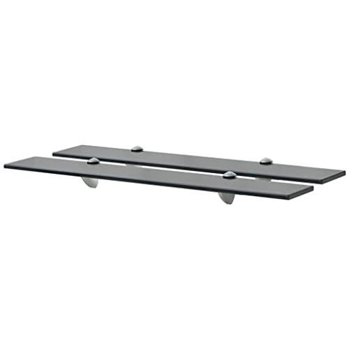 LLEZKBR Wandregale & Ledges-Schweberegale, 2 Stück, Glas, 70 x 20 cm, 8 mm von LLEZKBR