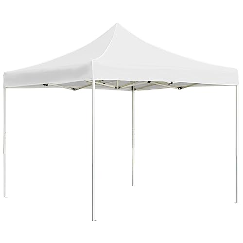 Profi Partyzelt faltbar Aluminium 3x3m weiß von LLEZKBR