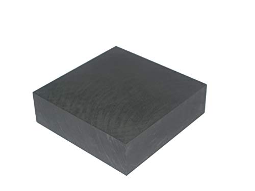 LLF 99,9% Reinheit Graphit Barren Block EDM Graphit Platte Fräsfläche (100 mm x 100 mm x 30 mm) von LLF