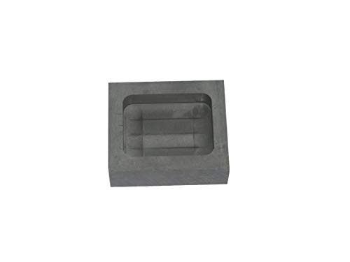 LLF Barrenform für Gold Silber Graphit Tiegel zum Schmelzen Gießen Verfeinern, gold von LLF