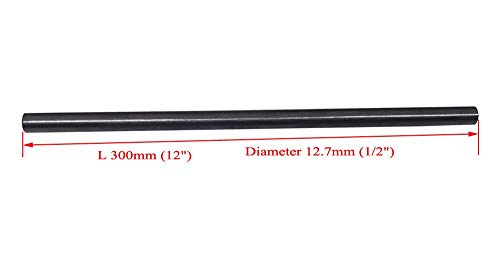 LLF Graphit-Tiegelstab 30,5 cm langer Rührstab für Tiegel, Schmelzen, Gießen, Verfeinern von Gold, Silber, Kupfer, 1,27 cm Durchmesser. LLF Graphit-Tiegelstab 30,5 cm langer Rührstab für Tiegel, Schmelzen, Gießen, Verfeinern von Gold, Silber, Kupfer, 1,27 cm Durchmesser. von LLF