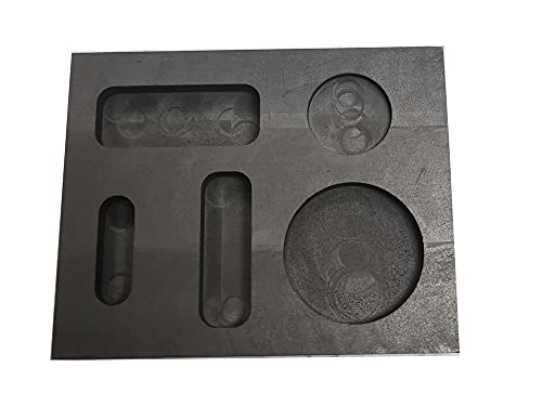 LLF Graphitguss-Barrenform, Metall-Veredelung für Schrottbarren (5 in 1) von LLF