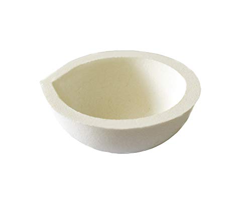 LLF Keramik-Tiegelschale, Tasse, Ofen, Schmelzguss, Verfeinerung, Gold, Silber (100 g) von LLF