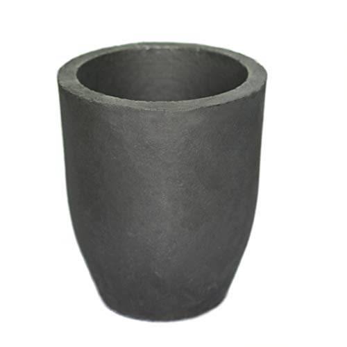 LLF Lehm Graphittiegel Gießereibecher Ofenbrenner Schmelzen Gießen Raffinieren Gold Silber Kupfer Messing Aluminium Blei Zink und Legierungen (# 10 (Kapazität 1100ML)) von LLF