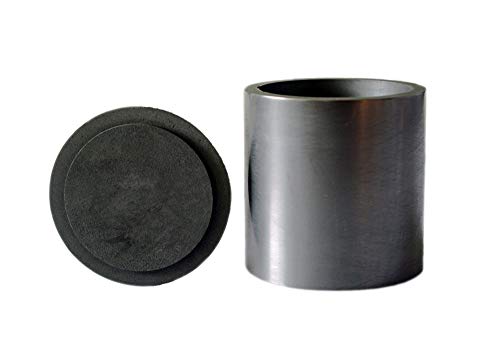 LLF Smelting Lab Graphit-Tiegel mit Abdeckung, Laborbedarf (LAB30 x 30) von LLF