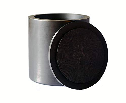 LLF Smelting Lab Graphit-Tiegel mit Abdeckung, Laborbedarf (LAB70 x 70) von LLF
