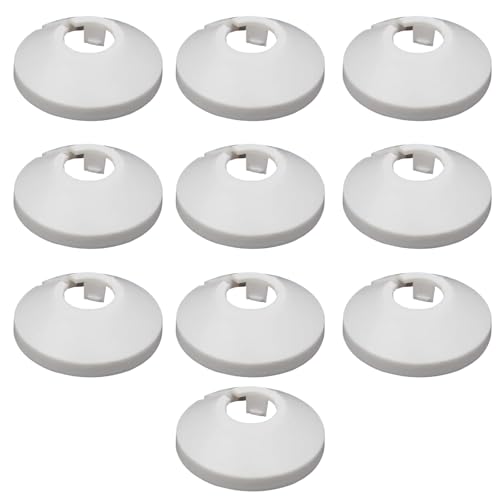 10 Stück Rohrrosetten, Heimdekoration, einfache Installation für professionelle und stilvolle Verdeckung, elegante Rohr-Oberflächen von LLHCF