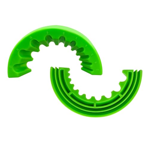 2 x hocheffizienter Bohrerspitzer, präziser Schleifaufsatz, multifunktionaler Bohrspitzer für Winkelschleifer, Präzisionsschleifwerkzeug von LLHCF