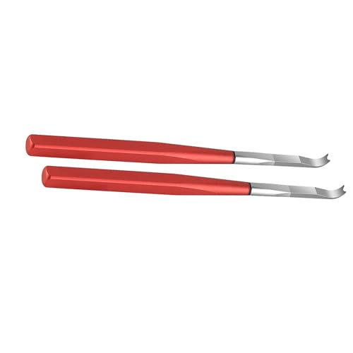 2 x hochfeste Legierung Uhr Hand Extractors Remover Tool geeignet für professionelle Reparatur, genaue Nadelhandhabung, bequemer Griff von LLHCF