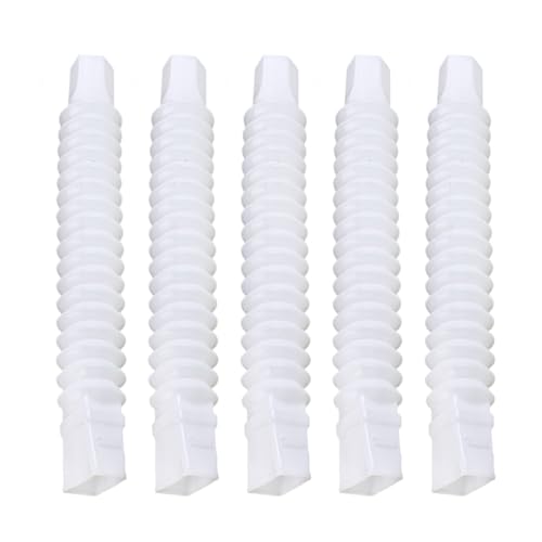 5 Stück Teleskop-Wasserhahn-Verlängerungsschlauch, ausziehbares Rohr, tragbares Verlängerungsrohr, Wassereimer-Zubehör, langlebiger Teleskop-Verlängerungsschlauch von LLHCF