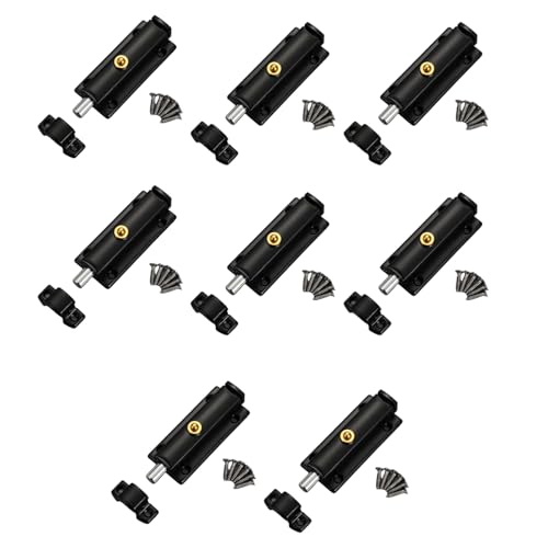 8 x Diebstahlsicherungsknöpfe, Badezimmertürschnalle, automatische Federriegel, Bolzen, Hardware, langlebig, Edelstahl, automatische Federtürriegel 8 x Diebstahlsicherungsknöpfe, Badezimmertürschnalle, automatische Federriegel, Bolzen, Hardware, langlebig, Edelstahl, automatische Federtürriegel von LLHCF