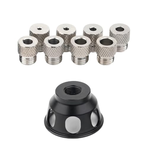 Aluminium-Lochstanzer, Positioniervorrichtungen, Zentrierbohrerführung, Scharnierlochöffner, Holzbearbeitungswerkzeug, Stanzer, Zubehör, tragbarer Bohrer-Positionierer von LLHCF