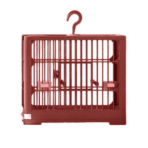 Belüfteter Vogelkäfig für den Innen- und Außenbereich, großer Vogelkäfig mit Futterspendern, Sitzstange für Wellensittiche, Kanarienvögel, Innen- und Außenbereich, Vogelkäfig Belüfteter Vogelkäfig für den Innen- und Außenbereich, großer Vogelkäfig mit Futterspendern, Sitzstange für Wellensittiche, Kanarienvögel, Innen- und Außenbereich, Vogelkäfig von LLHCF