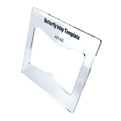 Butterfly Key Inlay Template Set Router Slotting Auxiliary Tool Slot Cutting Wood Bowtie Bow Tie Joint Woodwork Router and Decorative Templates for Woodworking Butterfly Key Inlay Template Set Router Slotting Auxiliary Tool Slot Cutting Wood Bowtie Bow Tie Joint Woodwork Router and Decorative Templates for Woodworking von LLHCF