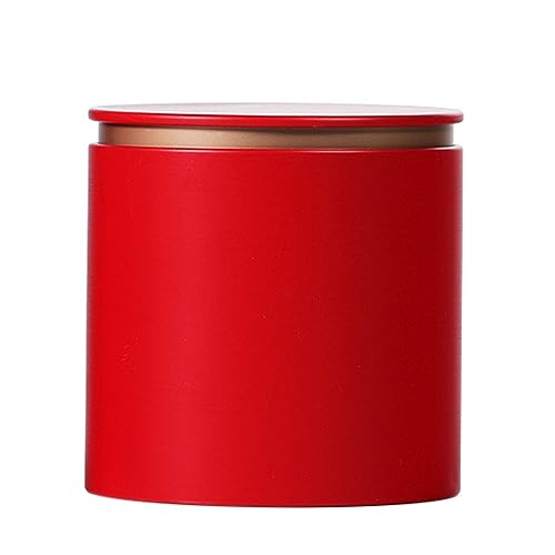 Elegante Tee-Vorratsdose Metallbehälter zur Aufbewahrung von losem Tee Kaffee Vorratsbehälter Metall Teebox Dose von LLHCF