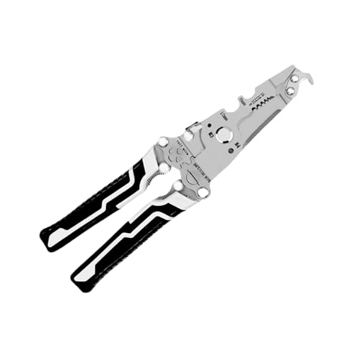 Elektriker Draht Werkzeug Kabel 10 in 1 Abisolierzange Cutter Crimper Automatische Multifunktionale Crimpzange Abisolierzange Edelstahl Abisolierzange von LLHCF