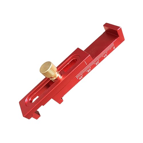 Genaue Messung Holzbearbeitung Tiefenmesswerkzeug Sägen Lücken Messgerät Lineal für Handwerker und Renovierungsarbeiten zu Hause Zimmerei Werkzeug von LLHCF