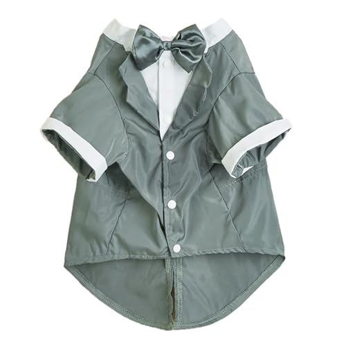 Haustier-Hochzeitshemd mit Smokingform, Katzen-Jumpsuit, verstellbare Halsbekleidung, Kätzchen, Welpen, Festival, Hochzeit, Party, Jumpsuits, Hunde für große und kleine Hunde Haustier-Hochzeitshemd mit Smokingform, Katzen-Jumpsuit, verstellbare Halsbekleidung, Kätzchen, Welpen, Festival, Hochzeit, Party, Jumpsuits, Hunde für große und kleine Hunde von LLHCF