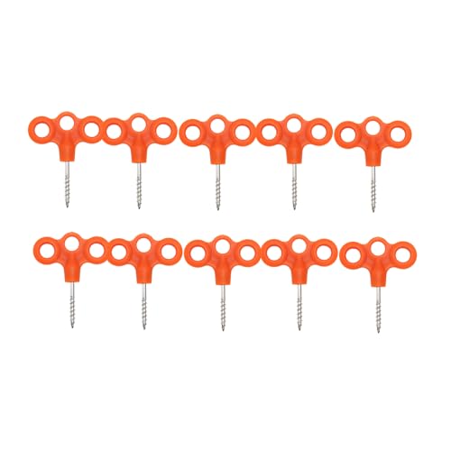 Hochfeste Campinganker mit reflektierender Beschichtung, langlebig, Zelt-Schraubheringe für verschiedene Geländeunterstände, schnelle Montage von Schrauben im Freien Hochfeste Campinganker mit reflektierender Beschichtung, langlebig, Zelt-Schraubheringe für verschiedene Geländeunterstände, schnelle Montage von Schrauben im Freien von LLHCF
