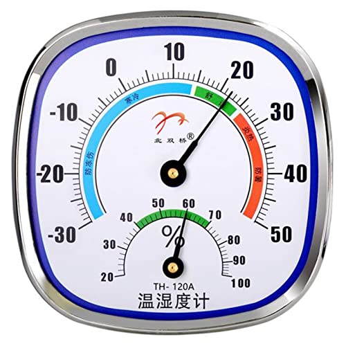 Hygrometer für den Innenbereich mit Feuchtigkeitsmesser, Wand-Hygrometer für Zuhause, dekorativ, aktualisiert, analog, Hygrometer, Innenfeuchtigkeitsmonitor, Hygrometer für den Innenbereich Hygrometer für den Innenbereich mit Feuchtigkeitsmesser, Wand-Hygrometer für Zuhause, dekorativ, aktualisiert, analog, Hygrometer, Innenfeuchtigkeitsmonitor, Hygrometer für den Innenbereich von LLHCF