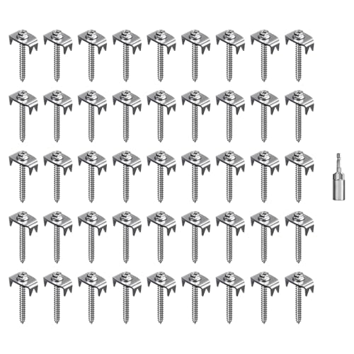Industrielles Metall-Zaunpfosten-Set, wiederverwendbar und leicht zu entfernen, Metall-Bodenstifte, Upgrades, hervorragend für temporäre Gehege von LLHCF