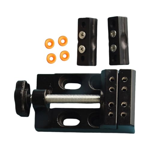 Kleine Schraubstockklemme aus hochfestem Metall, Walnuss-Clip, Schnitz-Befestigungswerkzeug für Heimwerkstätten und professionelle Studios, Bastelschraubstock Kleine Schraubstockklemme aus hochfestem Metall, Walnuss-Clip, Schnitz-Befestigungswerkzeug für Heimwerkstätten und professionelle Studios, Bastelschraubstock von LLHCF
