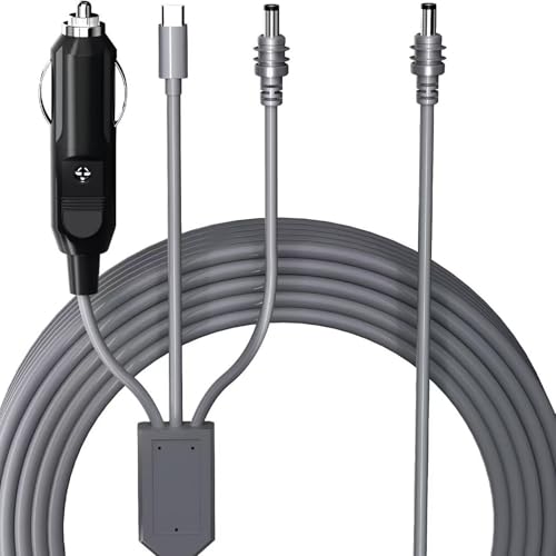 LLHCF 3-in-1-Netzadapterkabel, Haltbarkeit für kleine Satellitenschüssel, Antennen-Stromkabel mit USB C und DC12-V-Stecker LLHCF 3-in-1-Netzadapterkabel, Haltbarkeit für kleine Satellitenschüssel, Antennen-Stromkabel mit USB C und DC12-V-Stecker von LLHCF