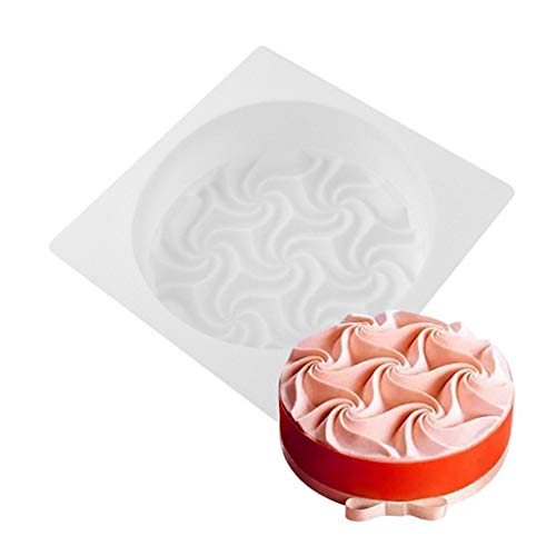 LLHCF Backform aus Silikon für Wackelpudding, Mousse, Kuchen, 3D-Optik, Antihaft-Kuchenform für Dessertformen, Backen LLHCF Backform aus Silikon für Wackelpudding, Mousse, Kuchen, 3D-Optik, Antihaft-Kuchenform für Dessertformen, Backen von LLHCF