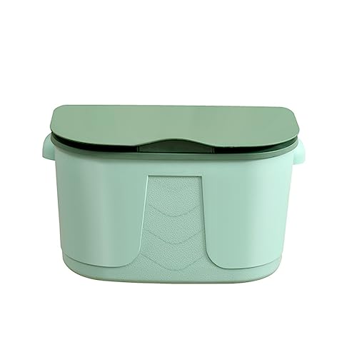 LLHCF Hängender Küchenkomposteimer mit Deckel, wandmontierter Mülleimer unter Spüle oder Schranktür für Bad und Büro LLHCF Hängender Küchenkomposteimer mit Deckel, wandmontierter Mülleimer unter Spüle oder Schranktür für Bad und Büro von LLHCF