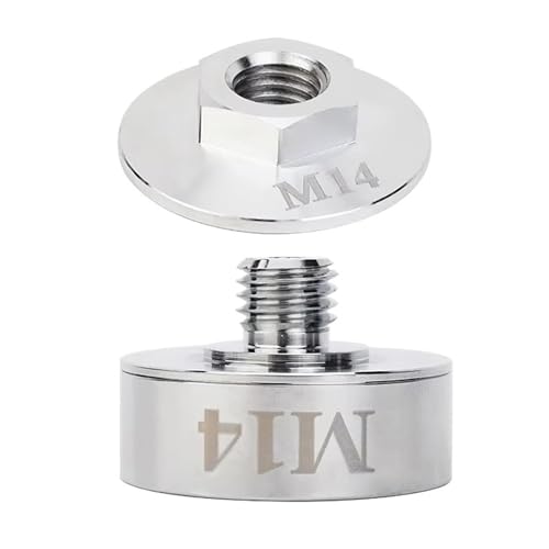 Mehrzweck-Winkelschleifer-Adapter, M14-Gewindewellen mit Sicherungsmutter für X sichere Befestigungen, Winkel, Schleifdorn, Adapter Mehrzweck-Winkelschleifer-Adapter, M14-Gewindewellen mit Sicherungsmutter für X sichere Befestigungen, Winkel, Schleifdorn, Adapter von LLHCF